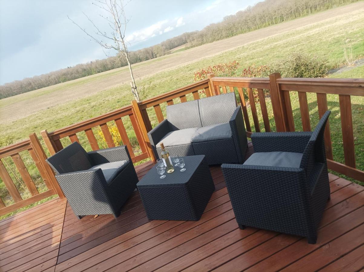 Mobil Home Le Galland De Dugny Онзен Екстер'єр фото