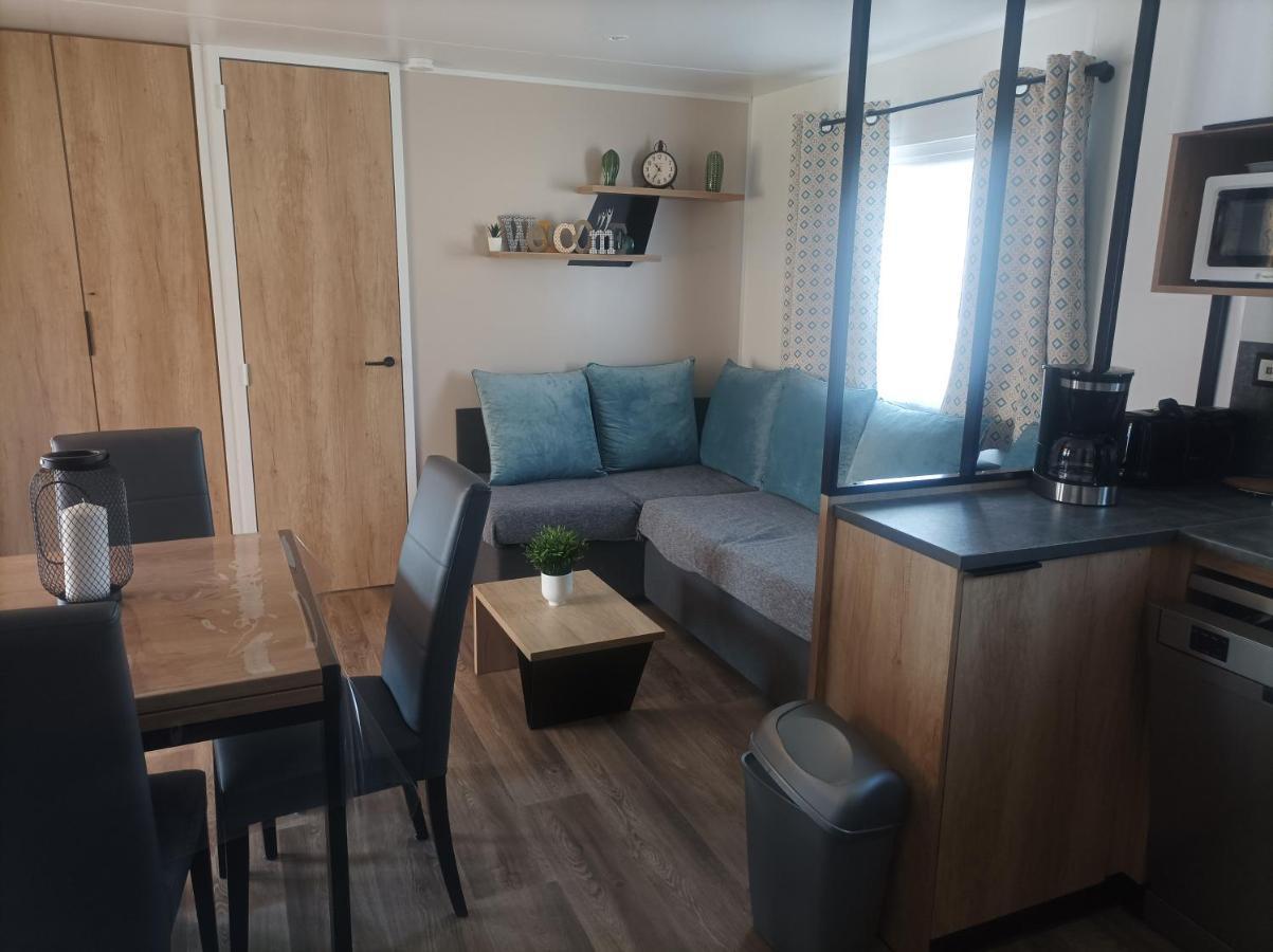 Mobil Home Le Galland De Dugny Онзен Екстер'єр фото