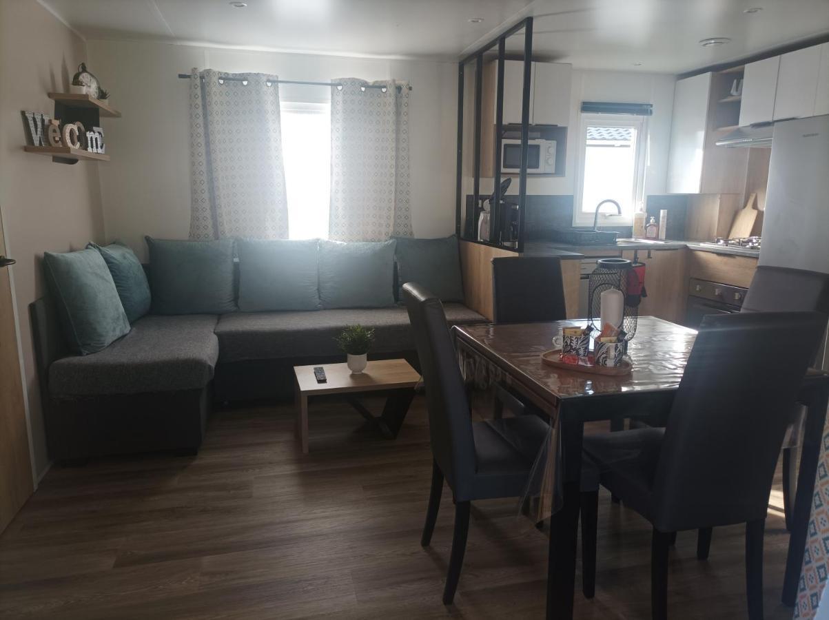 Mobil Home Le Galland De Dugny Онзен Екстер'єр фото